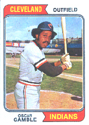 1974 Topps Baseball Cards      152     Oscar Gamble